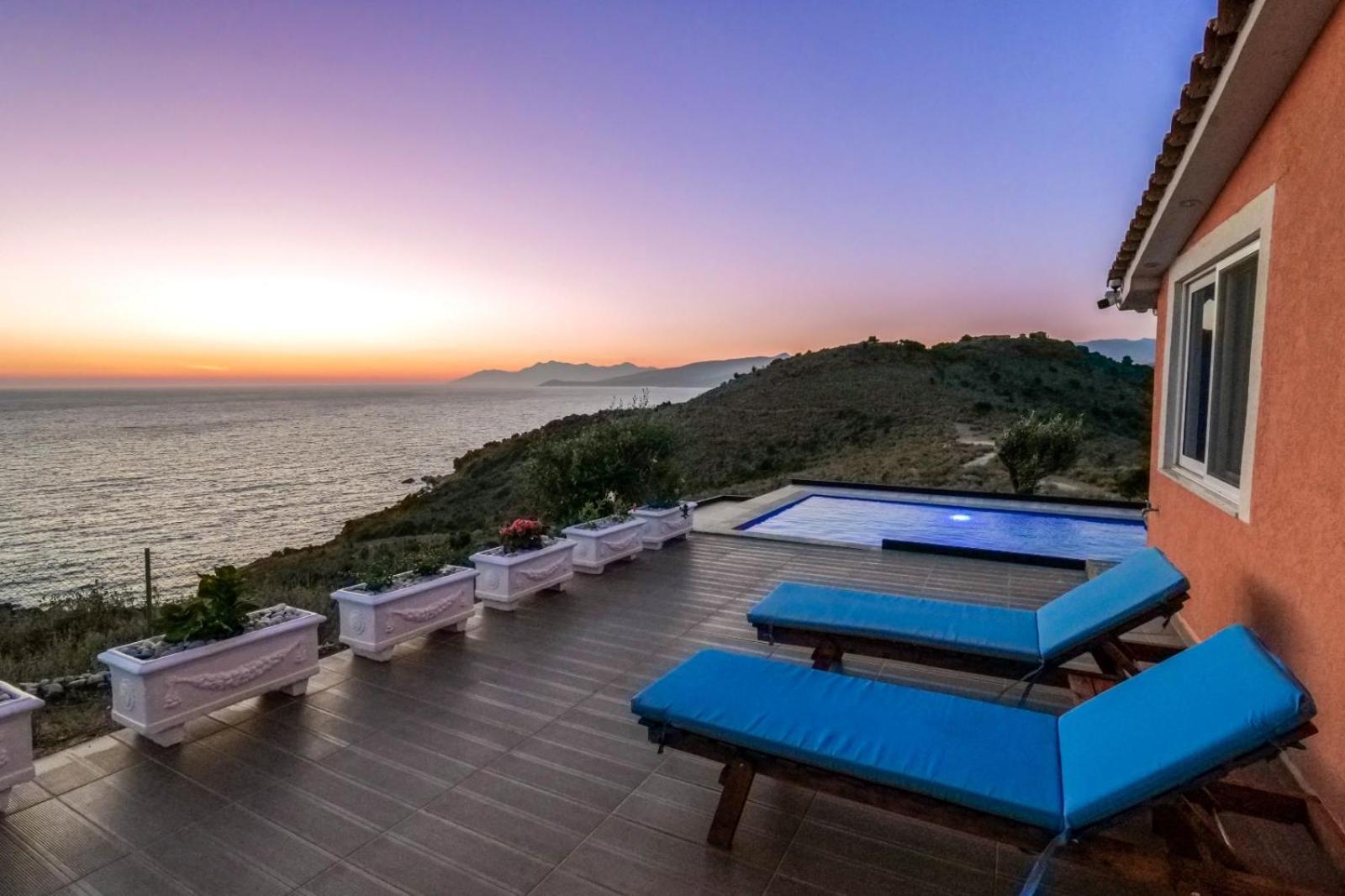 Twins Villa Sarandë Eksteriør billede