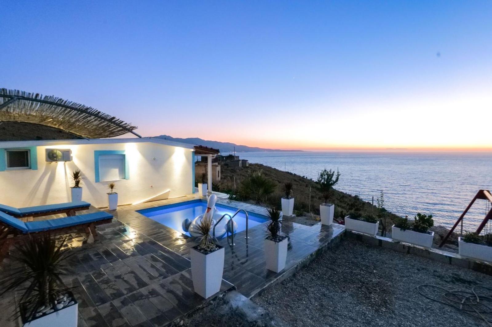 Twins Villa Sarandë Eksteriør billede