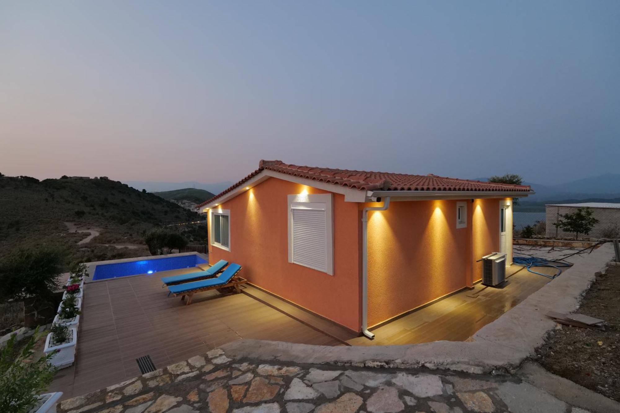 Twins Villa Sarandë Eksteriør billede
